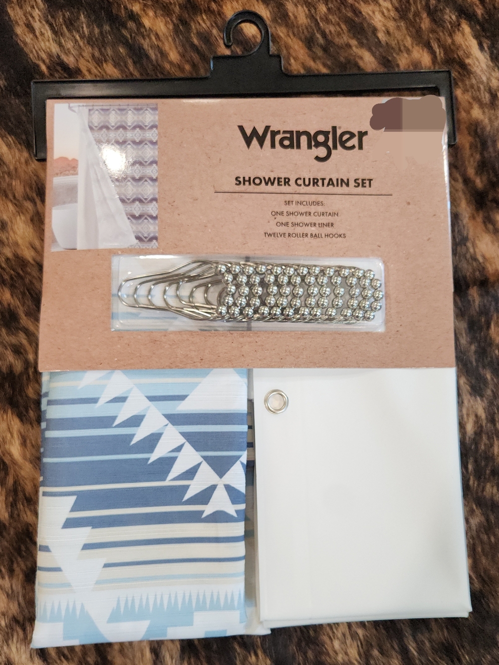 Wrangler Shower Curtain Set